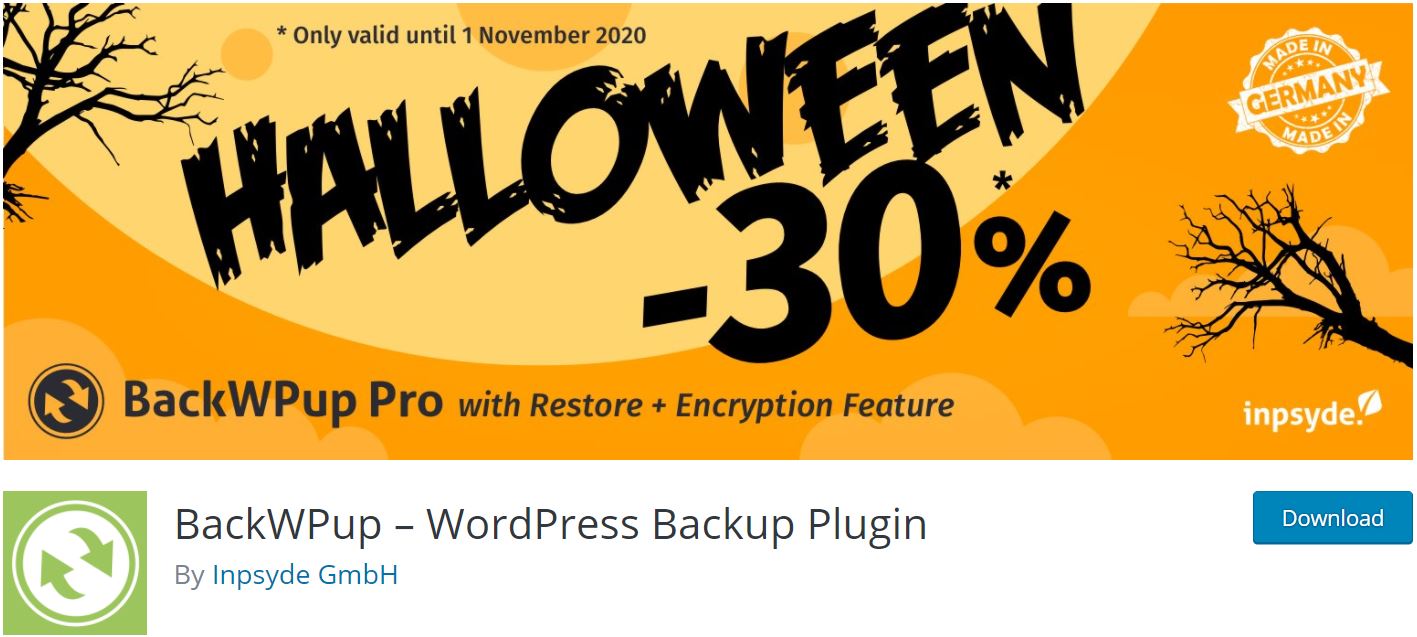 backwpup-halloween-offer-wordpress-plugin